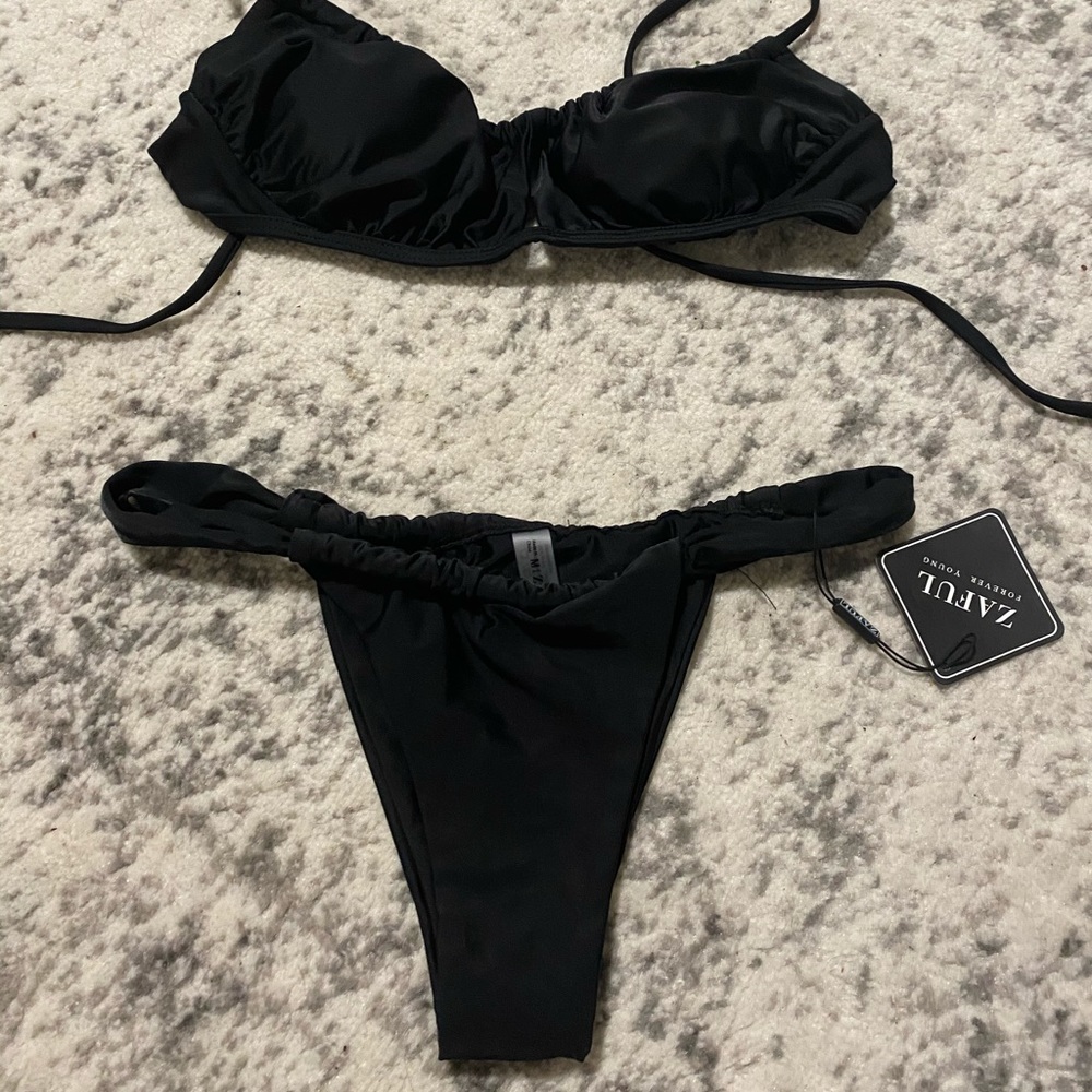 Black zaful bathing suit